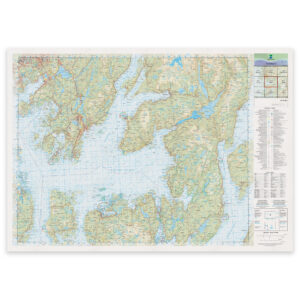 Kartverket - landkart (N50): 08-B Osøyro