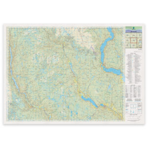 Kartverket - landkart (N50): 08-G Eggedal