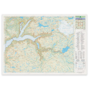 Kartverket - landkart (N50): 09-D Eidfjord