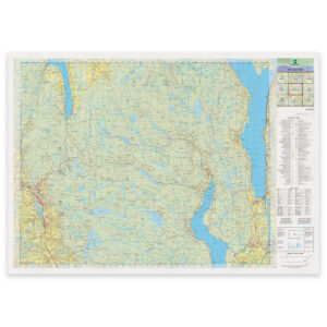 Kartverket - landkart (N50): 09-I Minnesund