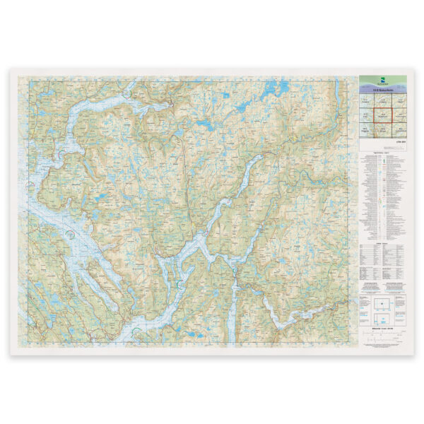 Kartverket - landkart (N50): 10-B Romarheim