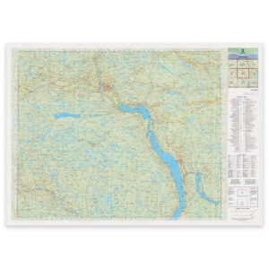 Kartverket - landkart (N50): 10-H Dokka