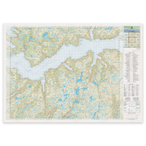 Kartverket - landkart (N50): 11-B Kyrkjebø