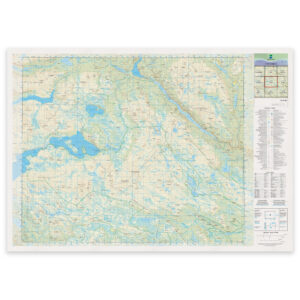 Kartverket - landkart (N50): 12-G Langsua