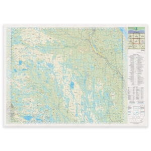 Kartverket - landkart (N50): 12-I Imsroa