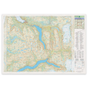 Kartverket - landkart (N50): 13-C Sandane
