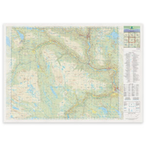 Kartverket - landkart (N50): 13-G Otta