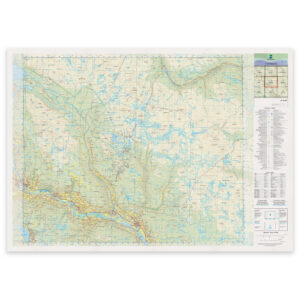 Kartverket - landkart (N50): 13-H Ringebu