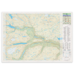 Kartverket - landkart (N50): 14-E Grotli