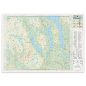 Kartverket - landkart (N50): 14-J Femundsenden