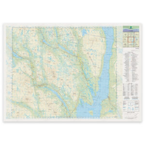 Kartverket - landkart (N50): 15-J Elgå