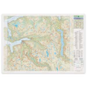 Kartverket - landkart (N50): 16-D Åndalsnes