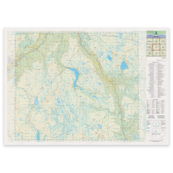Kartverket - landkart (N50): 16-G Yset