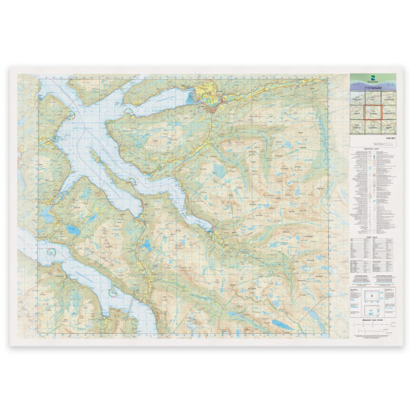 Kartverket - landkart (N50): 17-D Surnadal