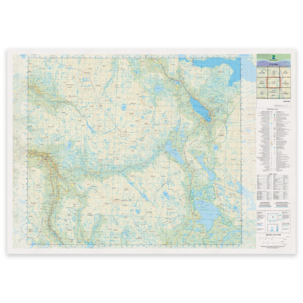 Kartverket - landkart (N50): 17-H Ålen