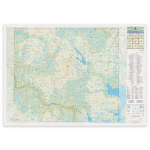 Kartverket - landkart (N50): 18-G Tydal