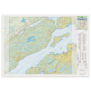 Kartverket - landkart (N50): 20-D Skogn