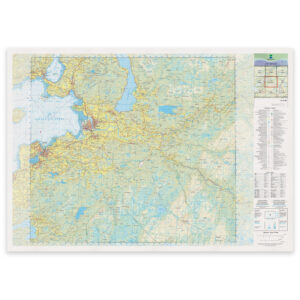 Kartverket - landkart (N50): 20-E Levanger