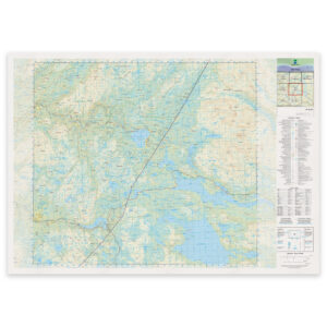 Kartverket - landkart (N50): 20-F Vera