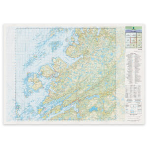 Kartverket - landkart (N50): 21-C Åfjord