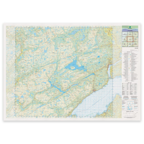 Kartverket - landkart (N50): 21-D Malm