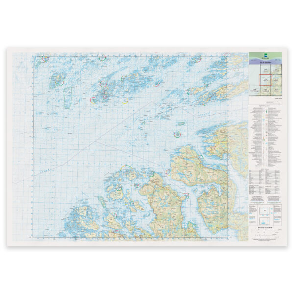 Kartverket - landkart (N50): 23-A Abelvær
