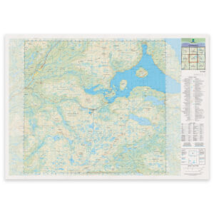 Kartverket - landkart (N50): 23-D Skorovatn