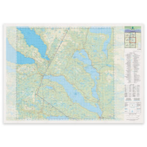 Kartverket - landkart (N50): 23-E Kvelia