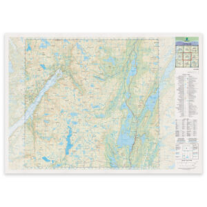 Kartverket - landkart (N50): 25-D Majavatn