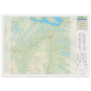 Kartverket - landkart (N50): 26-D Aarborte Hattfjelldal