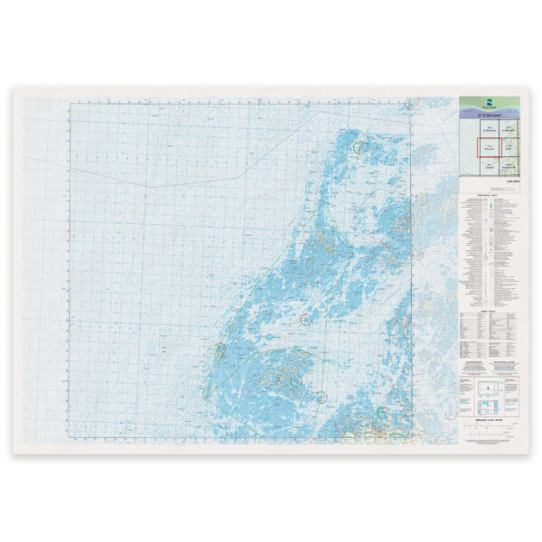 Kartverket - landkart (N50): 27-A Hysværet