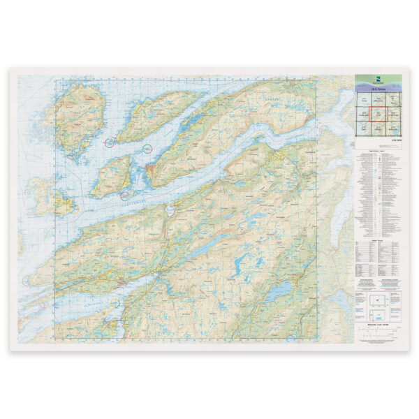 Kartverket - landkart (N50): 28-C Nesna