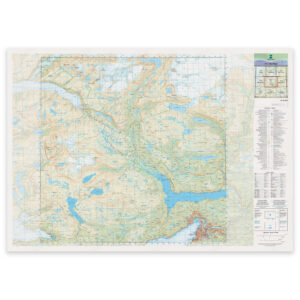 Kartverket - landkart (N50): 29-C Mo i Rana