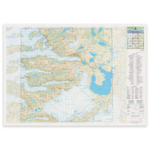 Kartverket - landkart (N50): 30-C Glomfjord
