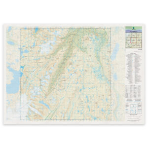 Kartverket - landkart (N50): 30-D Simlebreen