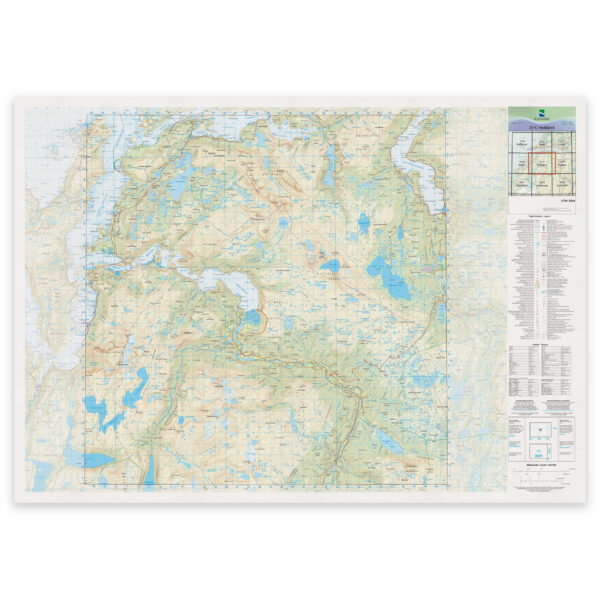 Kartverket - landkart (N50): 31-C Moldjord