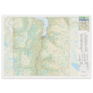Kartverket - landkart (N50): 31-D Rognan