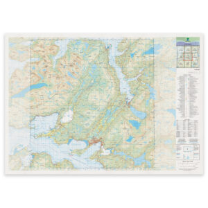 Kartverket - landkart (N50): 32-D Fauske