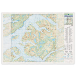 Kartverket - landkart (N50): 33-C Nordfold