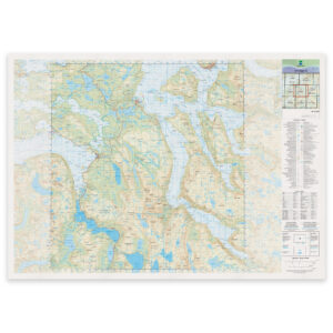 Kartverket - landkart (N50): 34-E Kjøpsvik