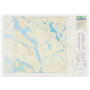 Kartverket - landkart (N50): 34-G Gautelisvatnet