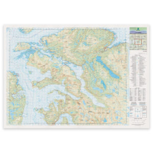 Kartverket - landkart (N50): 35-D Ballangen