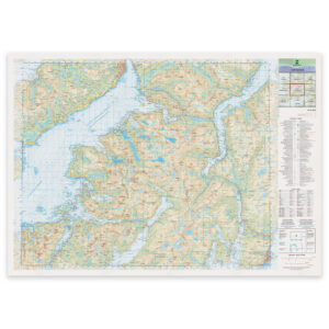 Kartverket - landkart (N50): 36-B Sortland