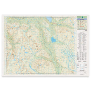 Kartverket - landkart (N50): 37-F Dividalen