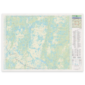 Kartverket - landkart (N50): 37-J Nieidavárri
