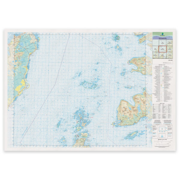 Kartverket - landkart (N50): 38-B Skrolsvika