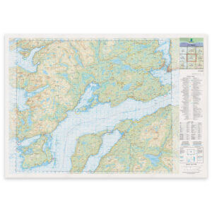 Kartverket - landkart (N50): 38-C Finnsnes