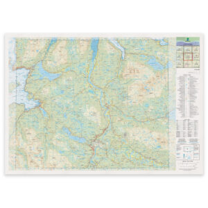 Kartverket - landkart (N50): 38-D Bardufoss