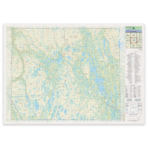 Kartverket - landkart (N50): 38-H Ráisjávri