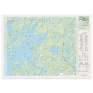 Kartverket - landkart (N50): 38-L Ellenvatnet